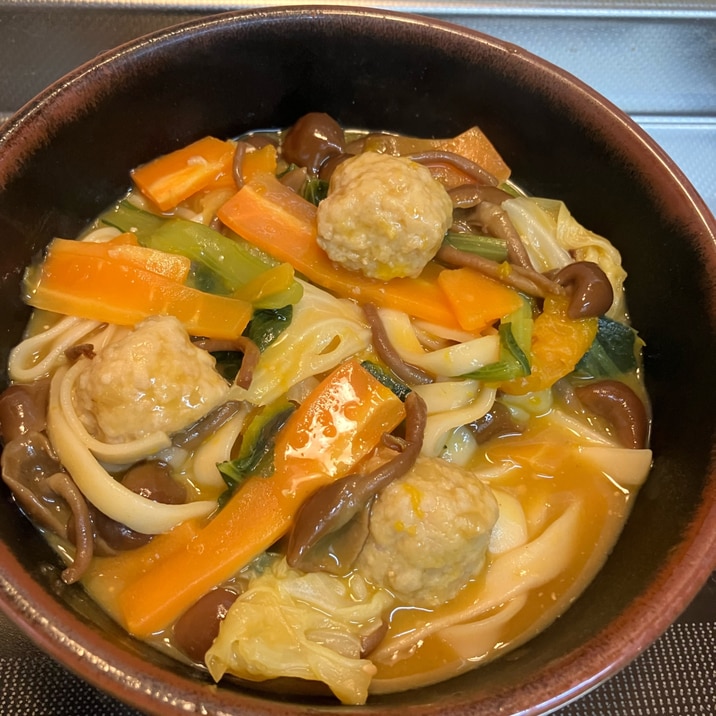 野菜たっぷり♪ほうとう^_^